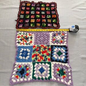 Colorful Crochet Granny Squares